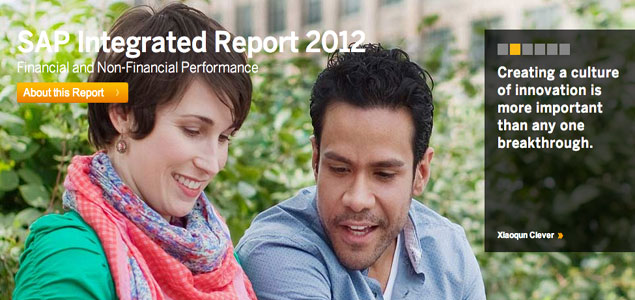 SAP Highlights Financial, Sustainability Performance in 2012 Integrated Report