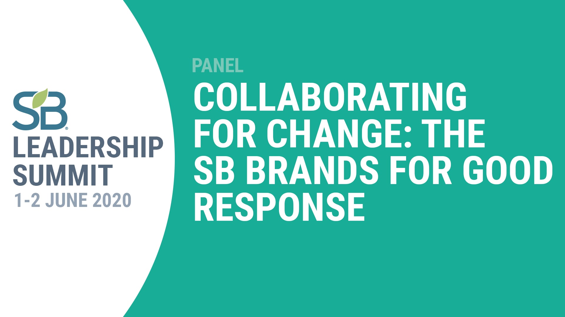 Collaborating for Culture Change: The SB Brands for Good Response